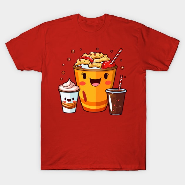 kawaii  junk food T-Shirt cute  funny T-Shirt by nonagobich